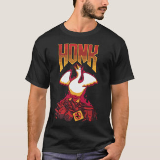 Camiseta Sem título Jogo Ganso Engraçado Jogo DOOM design C