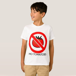 Camiseta Sem Tomates, Crianças