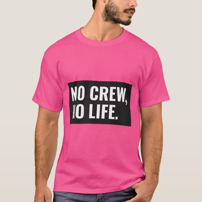 Camiseta Sem Tripulação Sem Vida (Frente)