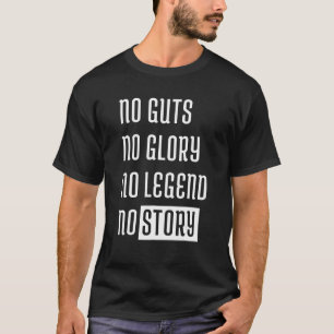 Camiseta Sem Tripulações Sem Glória Sem Legenda Sem Históri