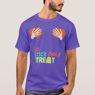 Camiseta Sem Truque Só Tratar Halloween 