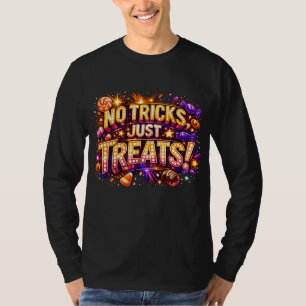Camiseta SEM TRUQUES, APENAS DOÇURAS! Arte de Estrela Pop d
