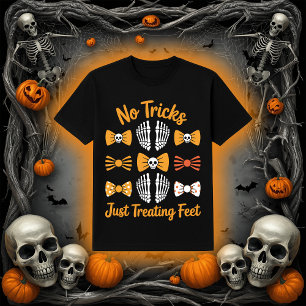 Camiseta Sem Truques Apenas Tratando Pés   Podiatra Pun