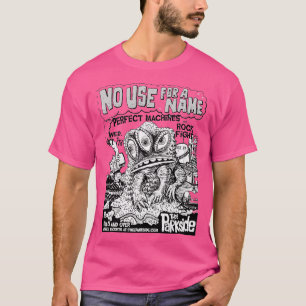 Camiseta Sem Uso Para Um Poster De Nome.