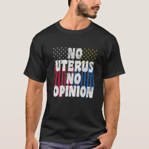 Camiseta Sem útero Sem Opinião Pro Escolha