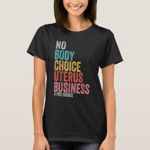 Camiseta Sem útero Sem Opinião Pro Escolha