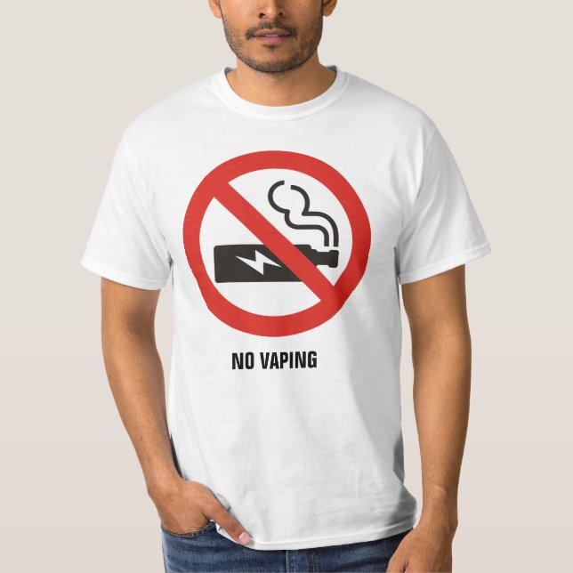 Camiseta Sem Vaping (Frente)