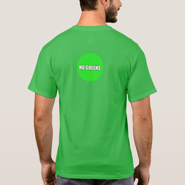 CAMISETA SEM VERDES (Verso)