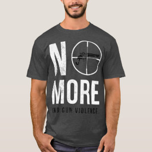 Camiseta Sem Visto de Controle de Armas de Violência contr