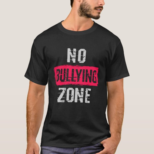 Camiseta Sem Zona de Bullying (Frente)