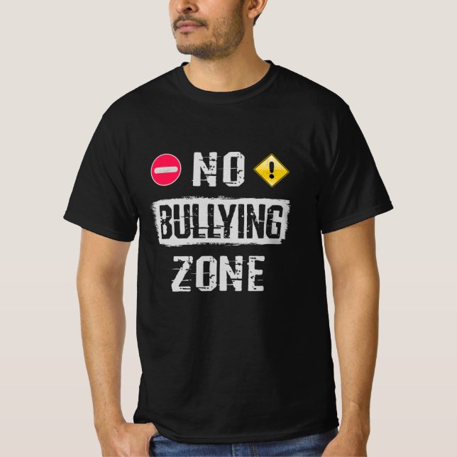 Camiseta Sem Zona de Bullying (Frente)