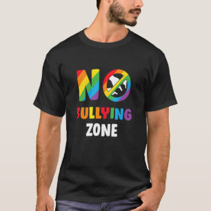 Camiseta Sem Zona de Bullying Lgbt Interromper O Defensor D