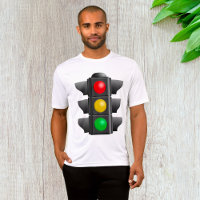 Semáforo vermelho amarelo sinal verde vermelho