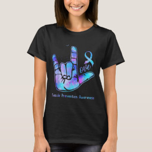 Camiseta Semaine de conscientização sobre prevenção do suic