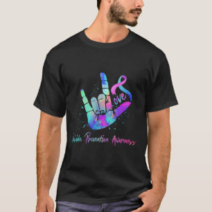 Camiseta Semaine de conscientização sobre prevenção do suic