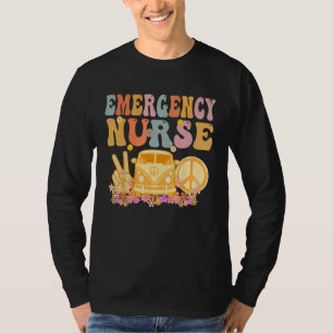 Camiseta Semana da Enfermeira de Emergência Dia de Agradeci