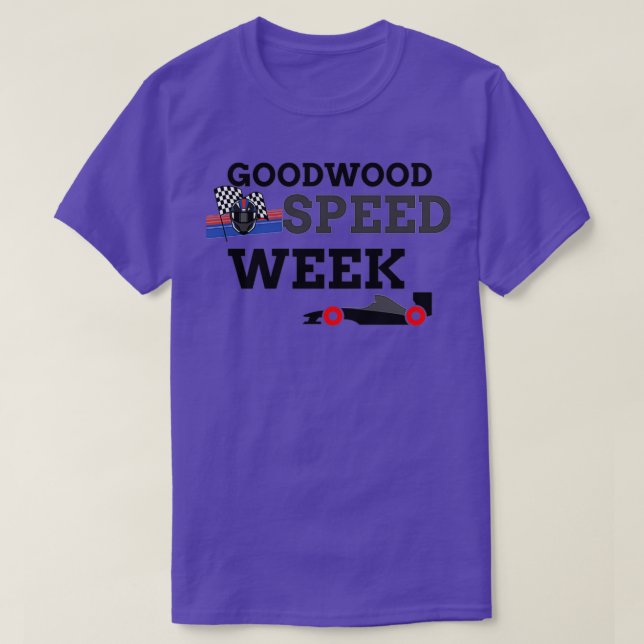 Camiseta Semana da Velocidade da Goodwood (Frente do Design)