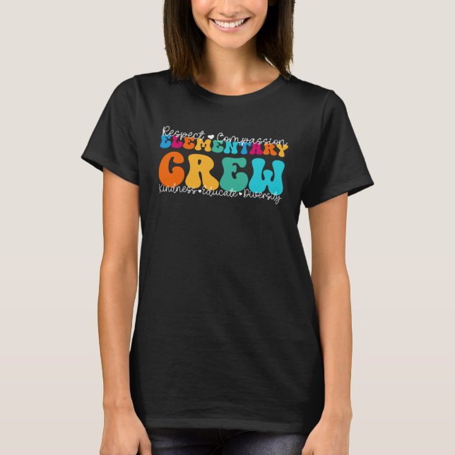 Camiseta Semana de Apreciação da Tripulação Elementar de Vo (Frente)
