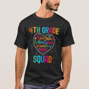 Camiseta Semana de Apreciação da Turma da 4ª Série De Volta