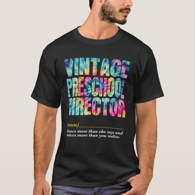 Camiseta Semana de Apreciação do Diretor da Pré-escola de v (Frente)