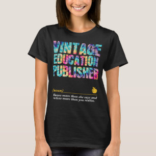 Camiseta Semana de Apreciação do Editor de Educação de volt