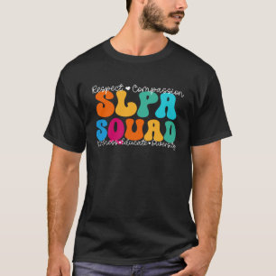 Camiseta Semana de Apreciação do Esquadrão SLPA de volta à