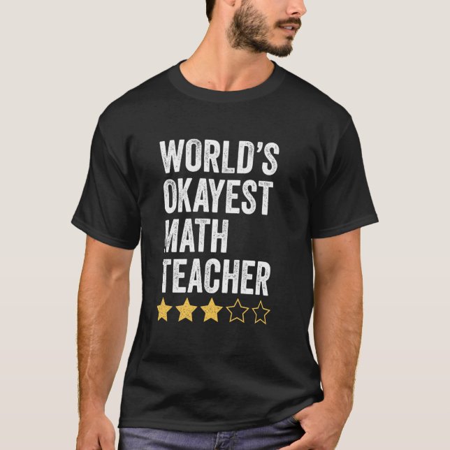 Camiseta Semana de Apreciação do Professor de Matemática Ma (Frente)