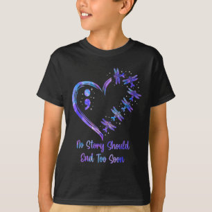 Camiseta Semana de Conscientização da Prevenção do Suicídio