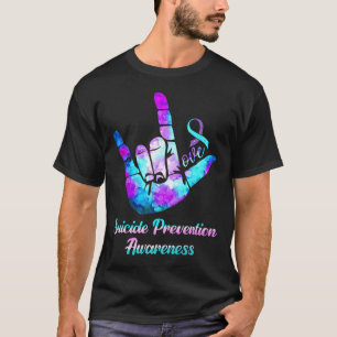 Camiseta Semana de Conscientização sobre Prevenção ao Suicí