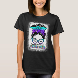 Camiseta Semana de conscientização sobre prevenção de branq