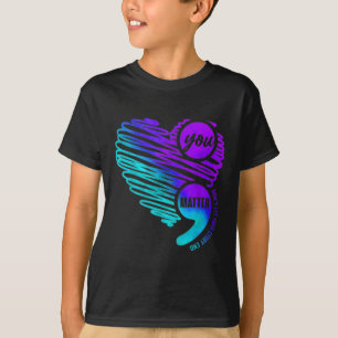 Camiseta Semana de Conscientização sobre Prevenção do Suicí