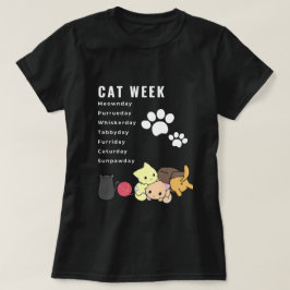 Camiseta Semana de Gatos