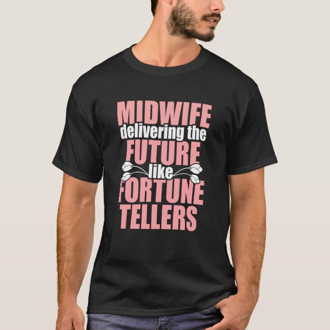 Camiseta Semana de Midwifery da Companhia Fortune (Frente)