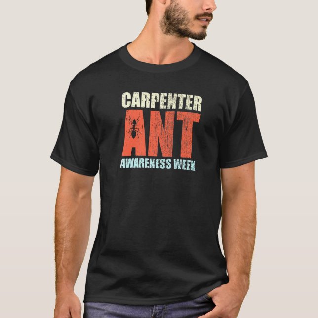 Camiseta Semana de Sensibilização do Carpenter Ant (Frente)