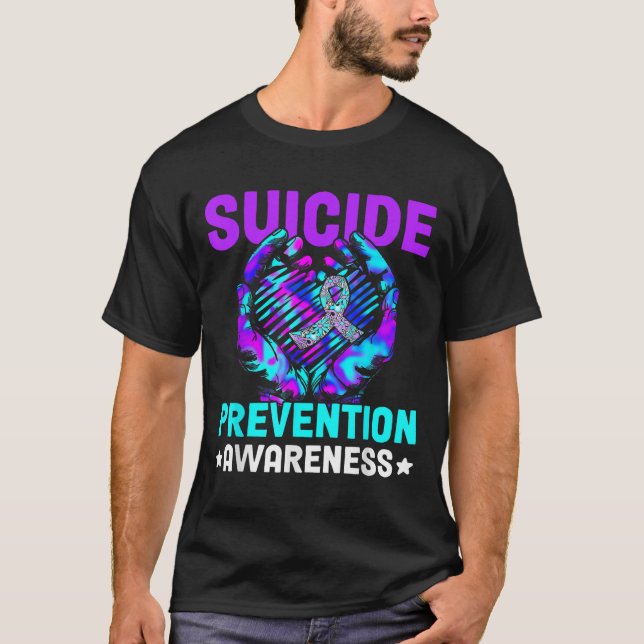 Camiseta Semana de Sensibilização para a Prevenção do Suicí (Frente)