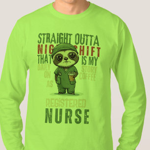 Camiseta Semana do Enfermeiro de Viagem Noturno de História
