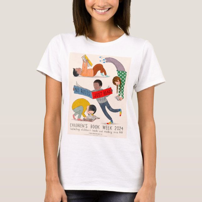 Camiseta Semana do Livro Infantil 2024 (Frente)