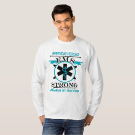 Camiseta Semana do serviço médico da emergência que honra o