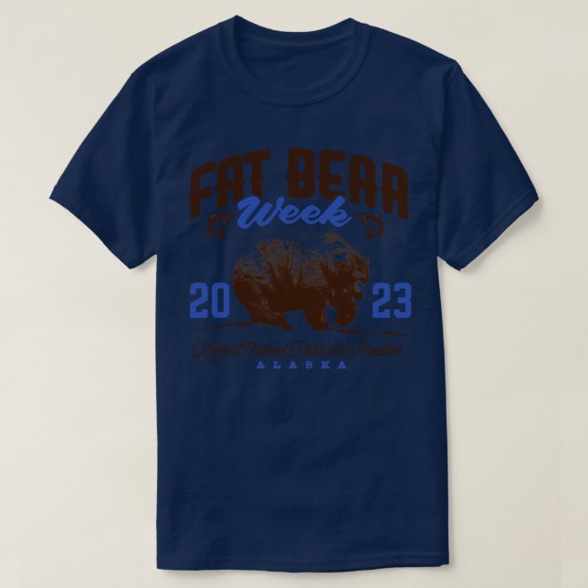 Camiseta Semana do Urso Gordo 2023 (Frente do Design)