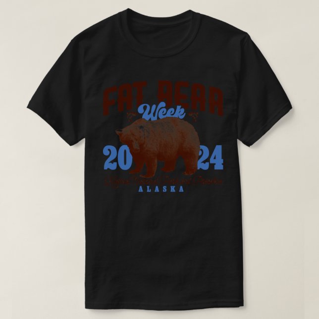 Camiseta Semana do Urso Gordo 2024 1 (Frente do Design)