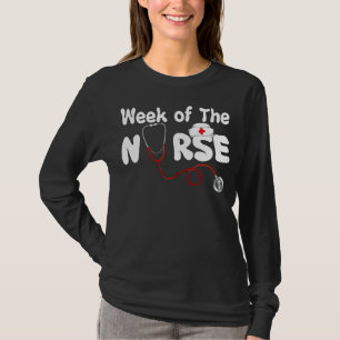 Camiseta Semana Dos Enfermeiros Enfermeiros Mulheres Enferm