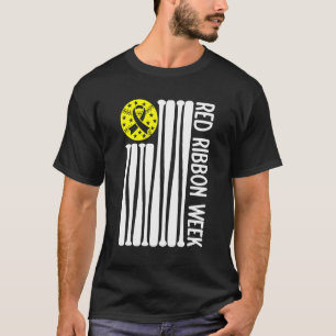 Camiseta Semana Vermelha de Fita Conscienciosa Softball Ban