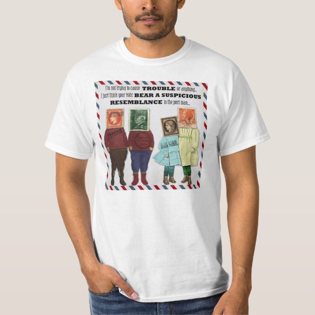 Camiseta Semelhança suspeito (Frente)