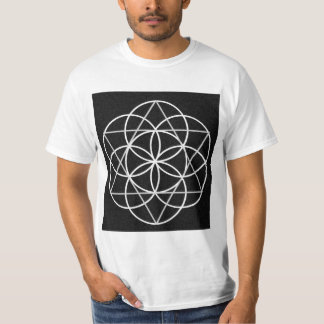 Camiseta semente da estrela de David da vida