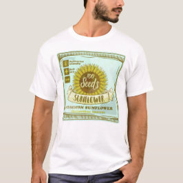 Camiseta Sementes de girassol