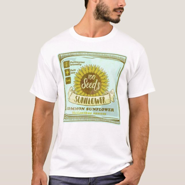 Camiseta Sementes de girassol (Frente)