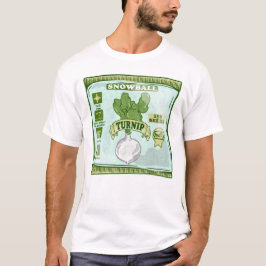 Camiseta Sementes De Nabo Cultivando Vegetais