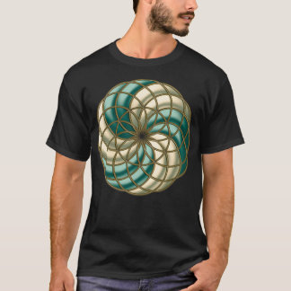 CAMISETA SEMENTES DO TUBO TORUS GEOMETRIA SAGRADA