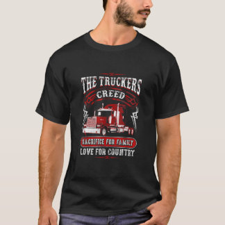 Camiseta Semi Truck Driver Gift For 18 Wheeler Truckers