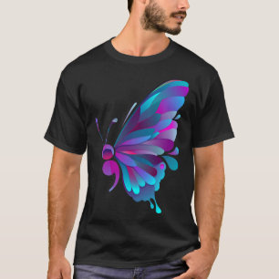 Camiseta Semicolon Butterfly Tatuagem Mental Semicolon